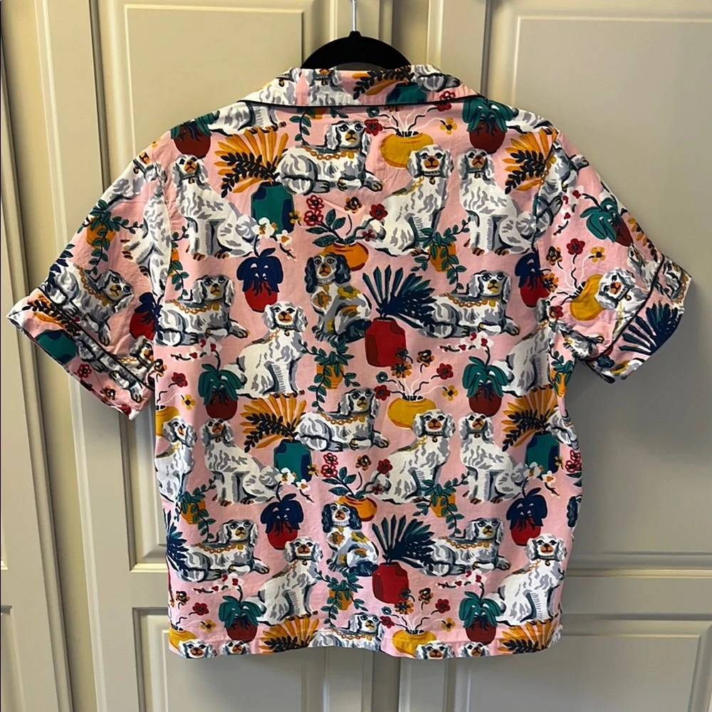 Printfresh Pink Pajama Top - Picture 3 of 3